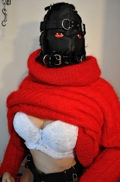 Ann the Sweater Girls Slave Doll
Discipline mask added!

